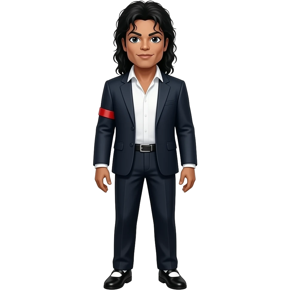 Michael Jackson.full body photo emoji
