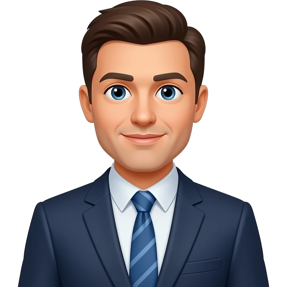 HR interviewer male emoji