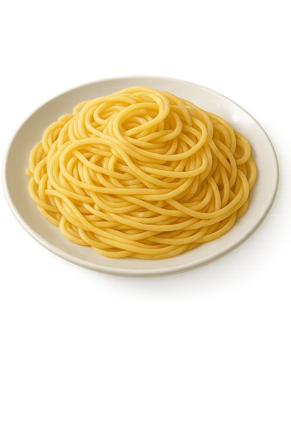 Pasta cucinata su un piatto emoji