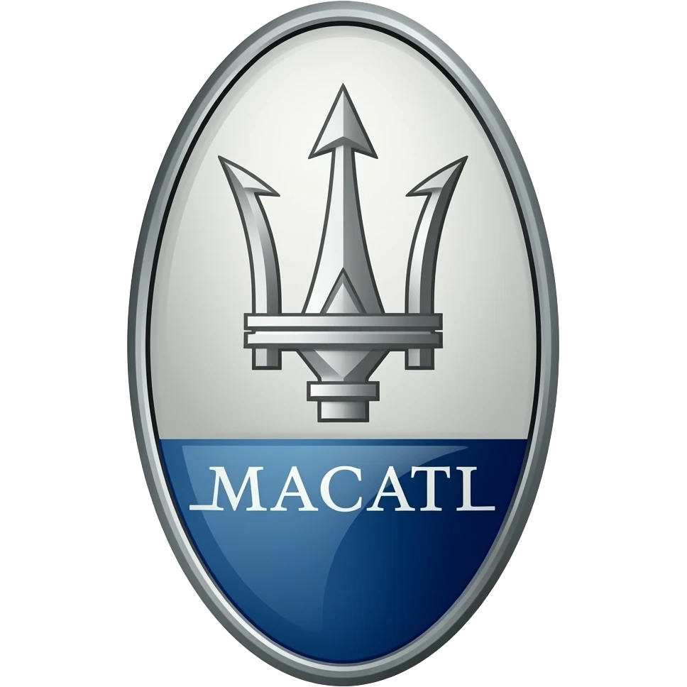 Logo of the car maseraty emoji