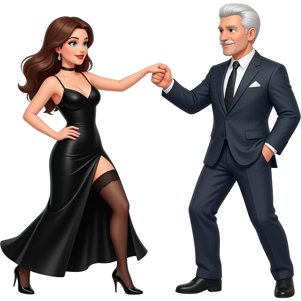 femme black mince robe  sexy fouettant homme agé blanc emoji