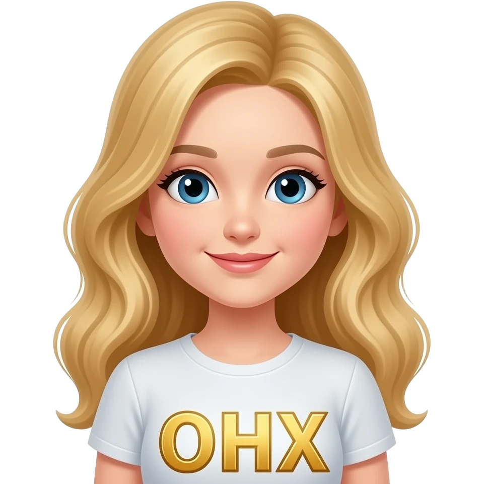 gold  letters birthday girl emoji