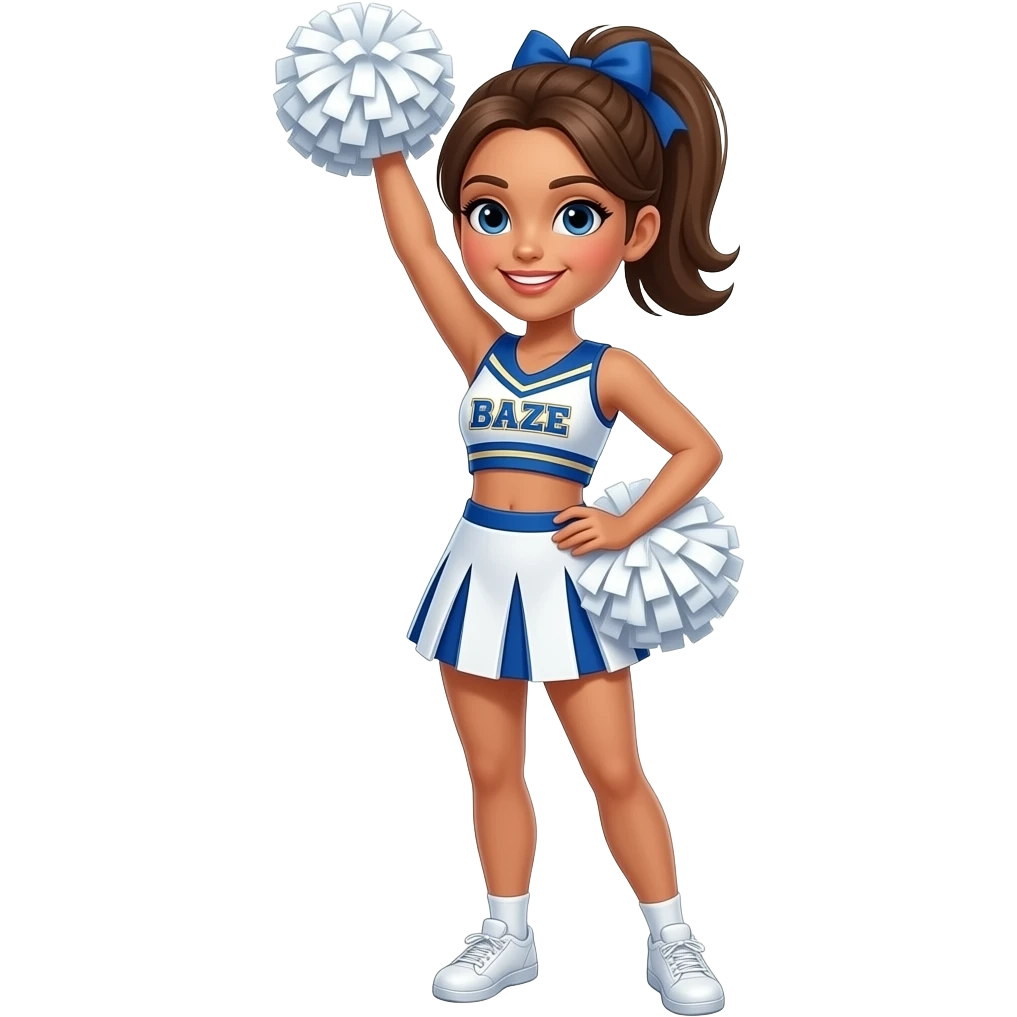 cheerleader emoji