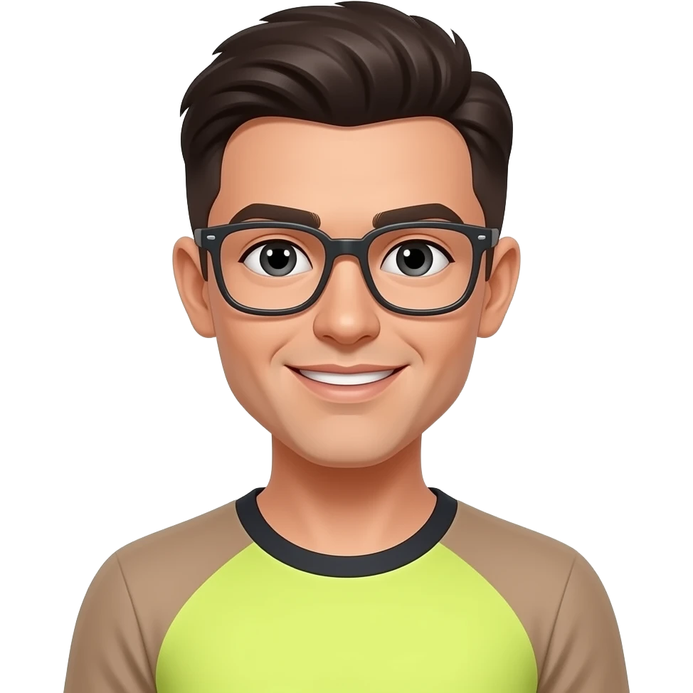 neon colored chest emoji