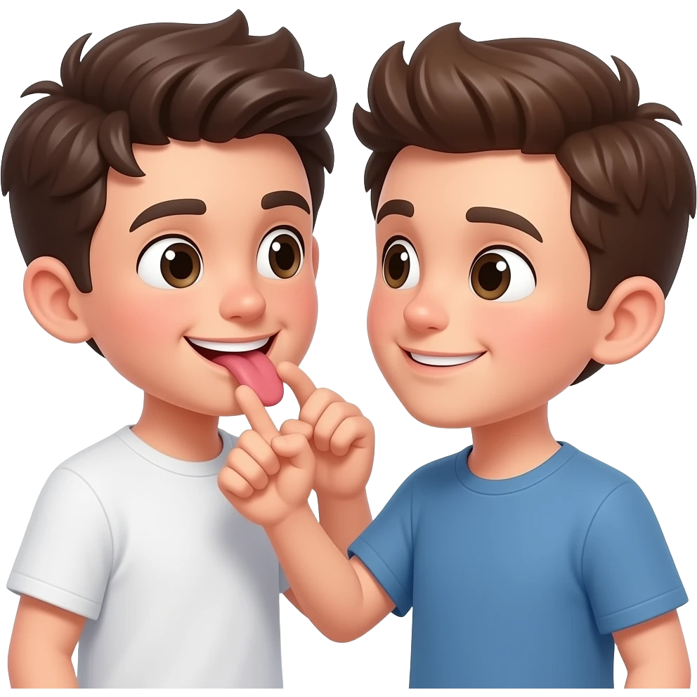 boys making sex emoji