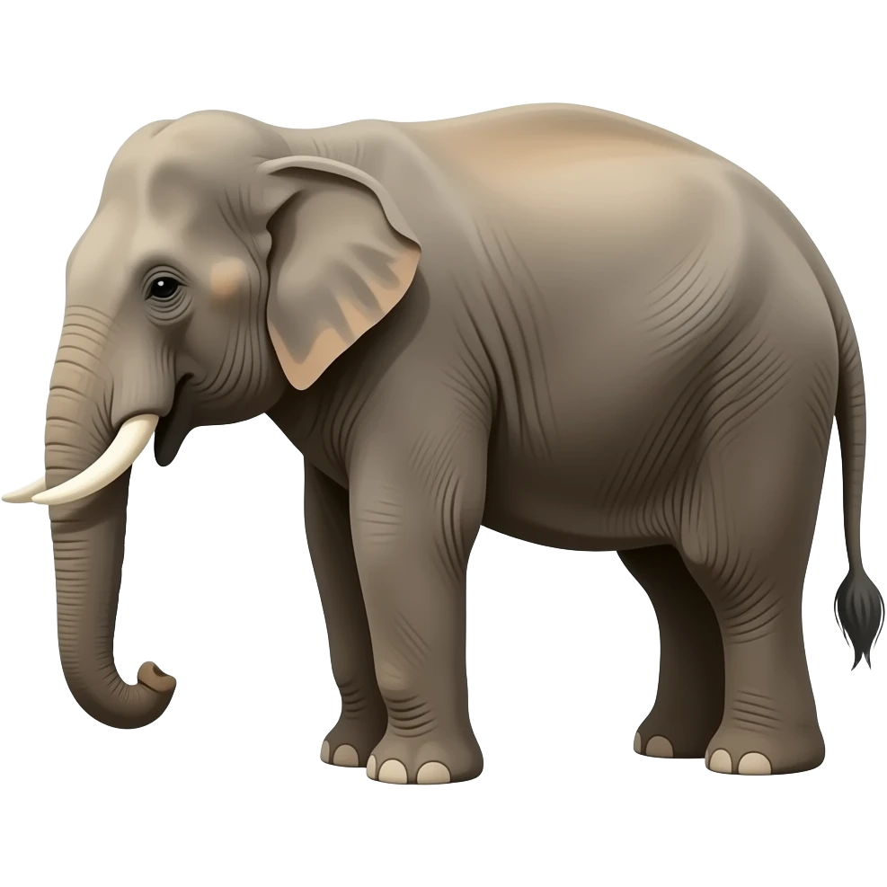 Asian elephant emoji