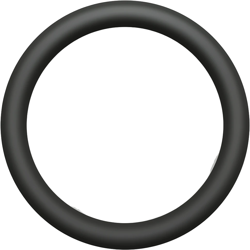 bande caoutchouc noir emoji