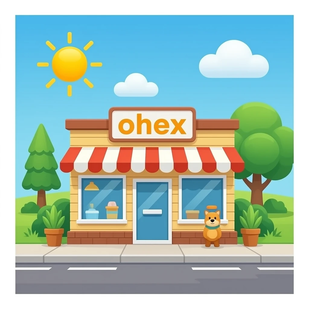 Local shop only on white bg. emoji