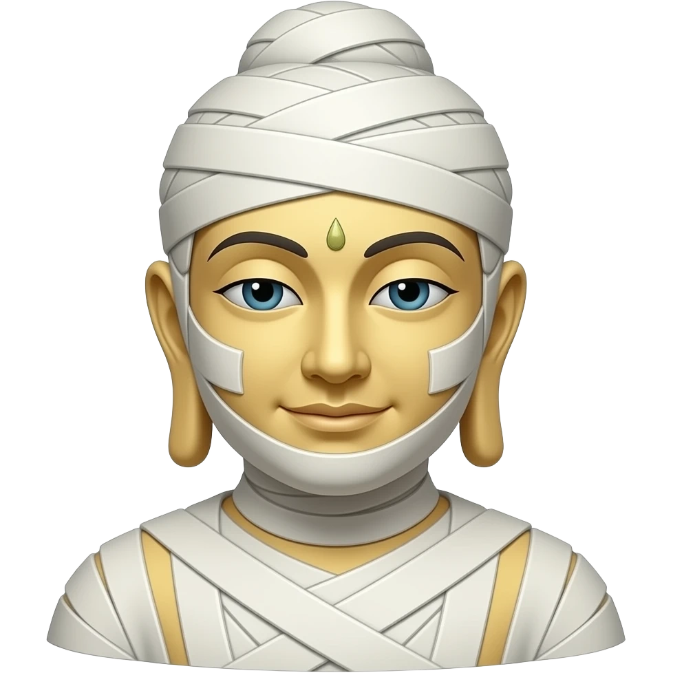 Buddha in Bandages emoji