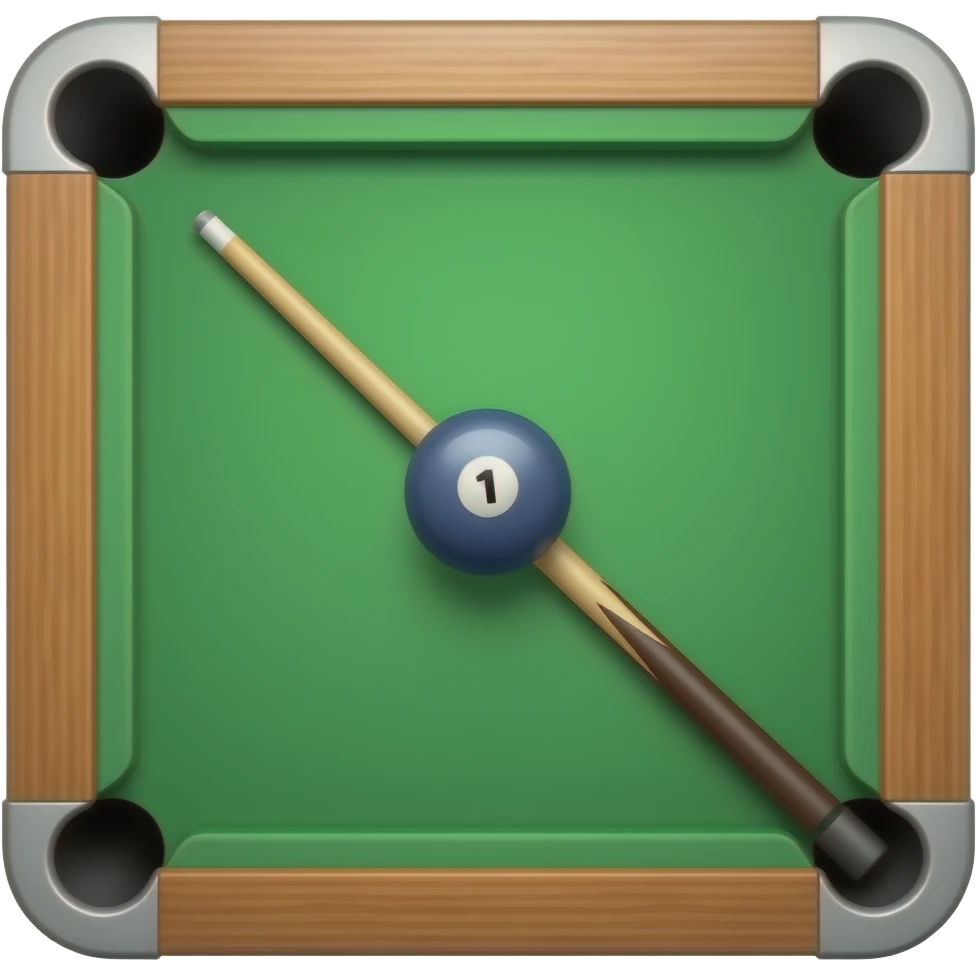 pool table items emoji