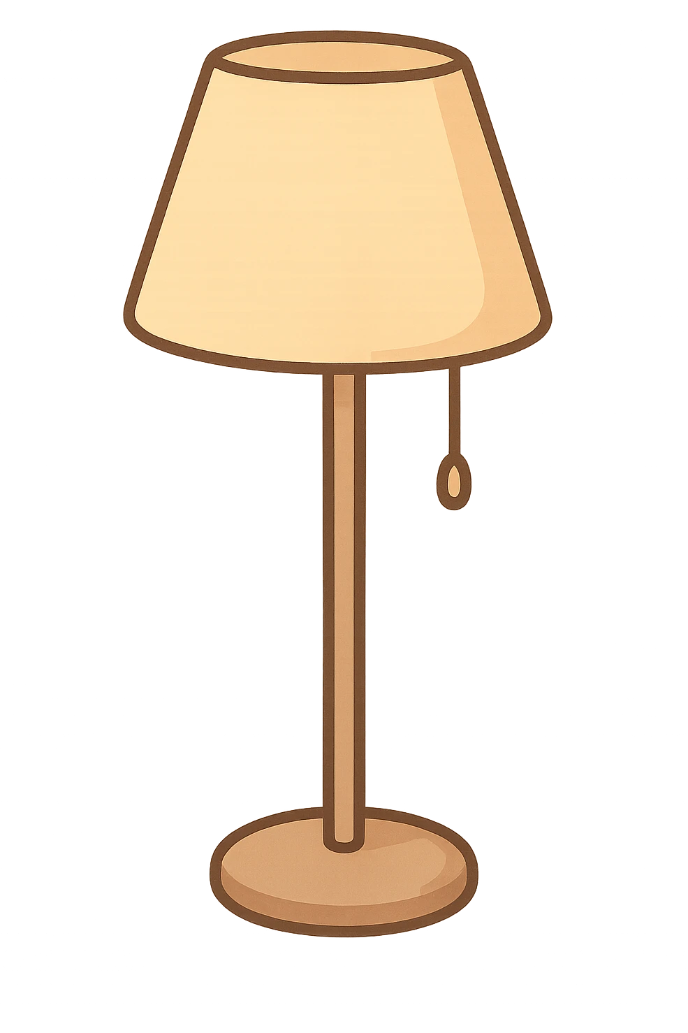 一盏简洁可爱的落地灯 emoji