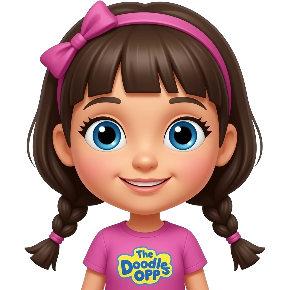 Deedee Doodle from The Doodlebops emoji