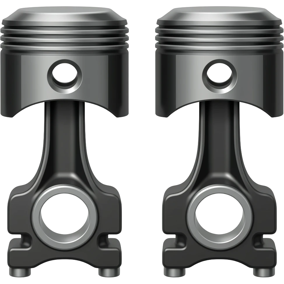 Les deux piston comme ça mais en noir placé comme la photo emoji