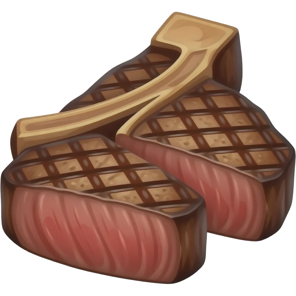 grilled picanya steak that look real emoji