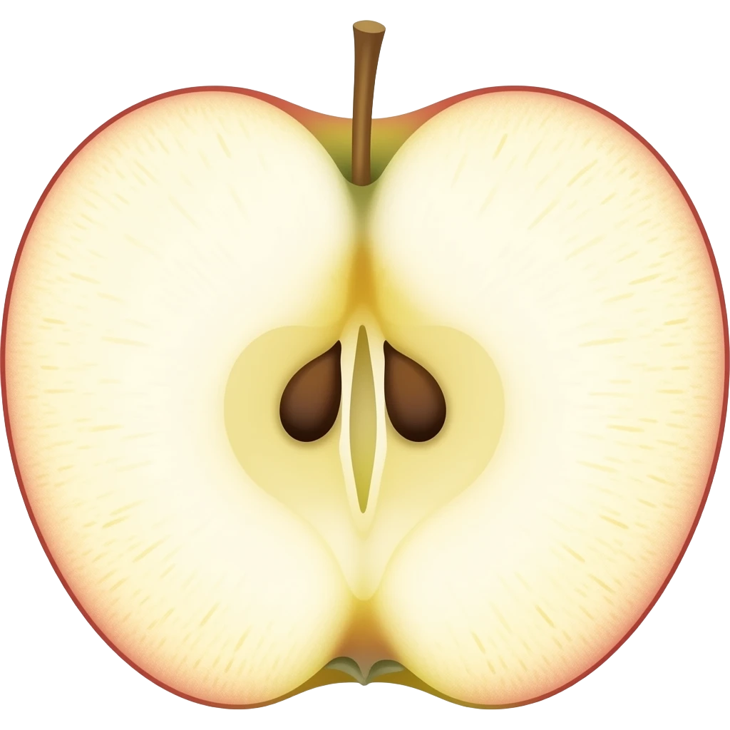 Apple core emoji