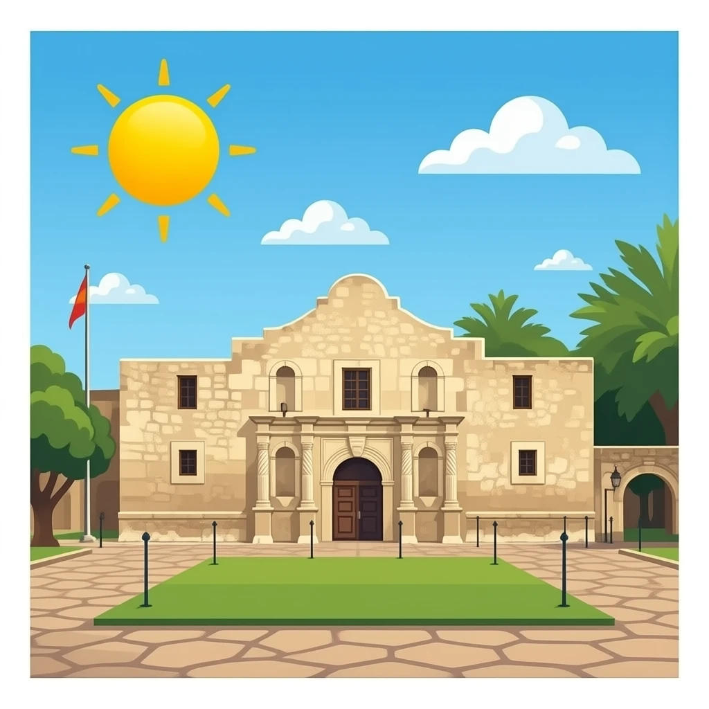 the alamo emoji