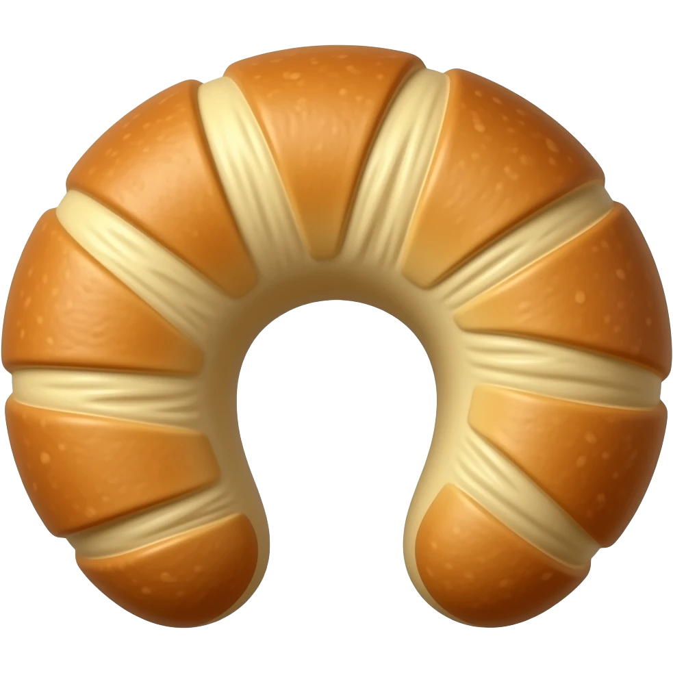 make an emoji like a pain au chocolat robot, will be used as a logo for ai company emoji