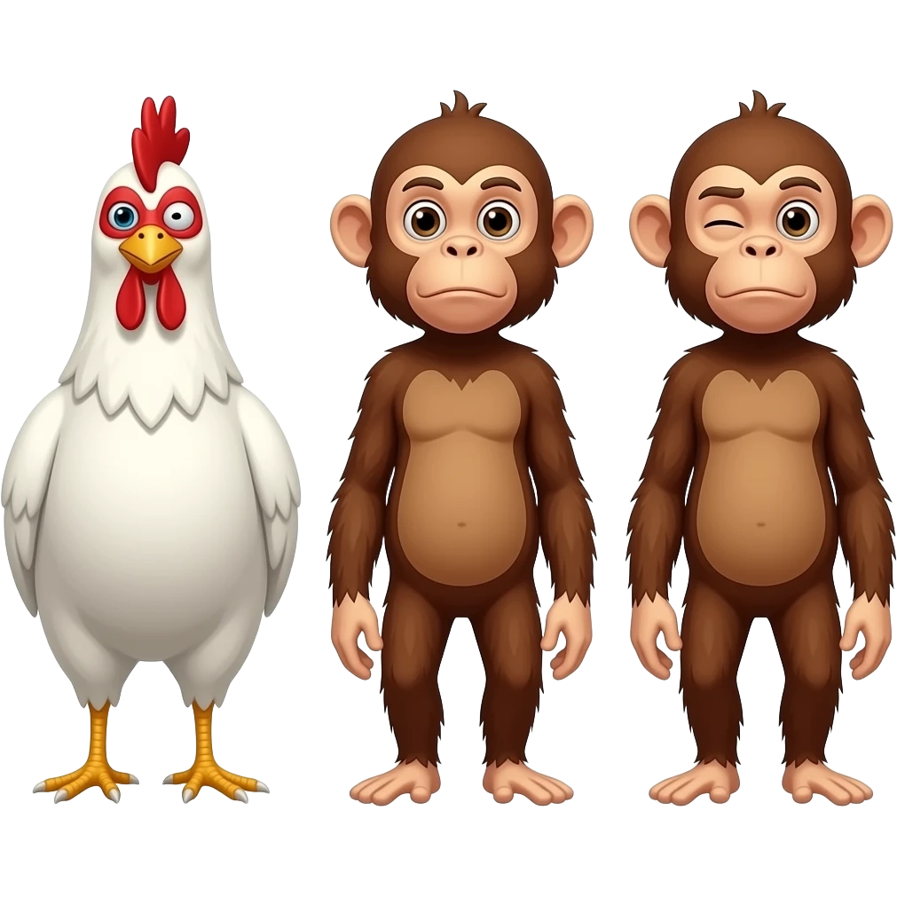 🐔🙈🙊🐒 emoji