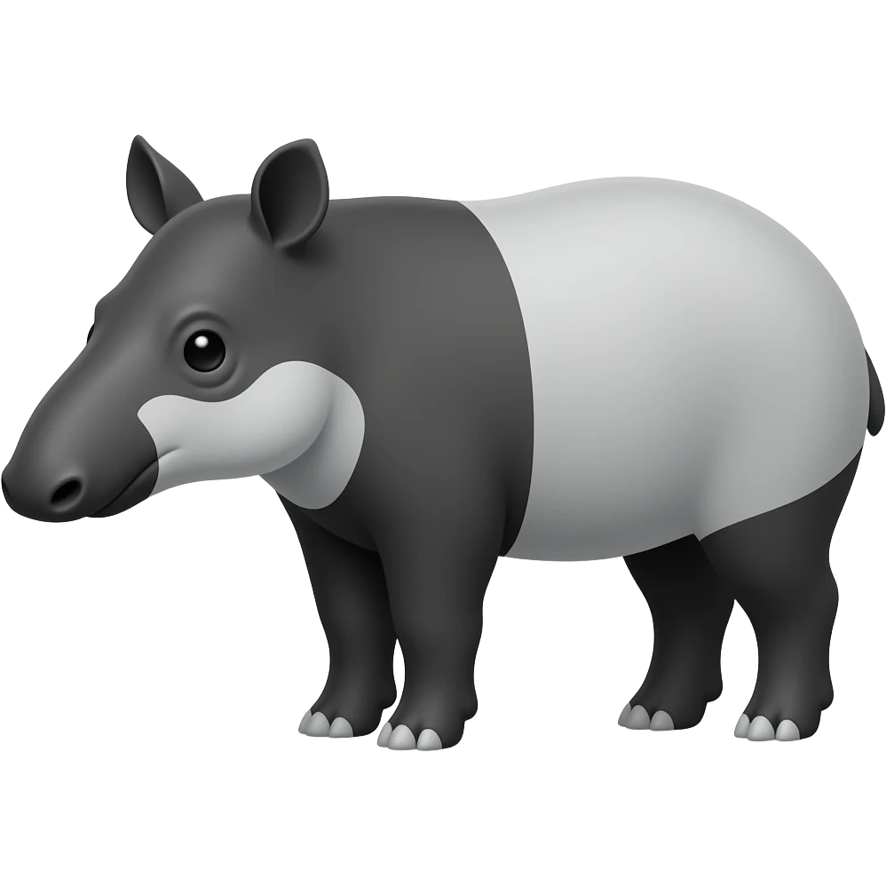 A tapir emoji