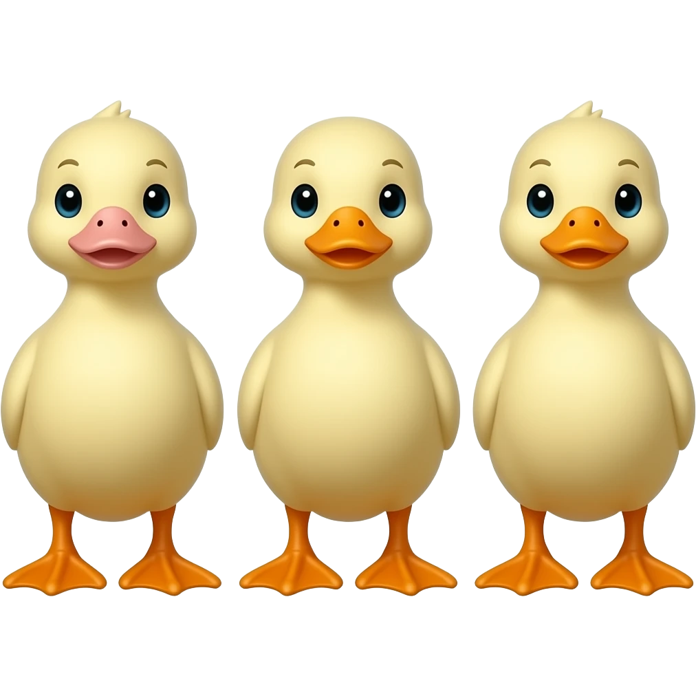 3 Ducklings emoji