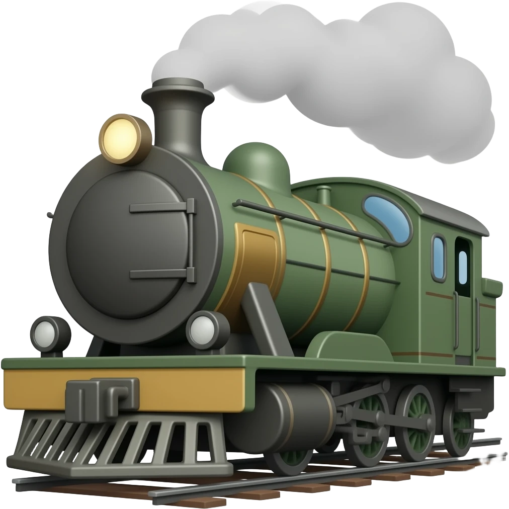 Cursed train emoji