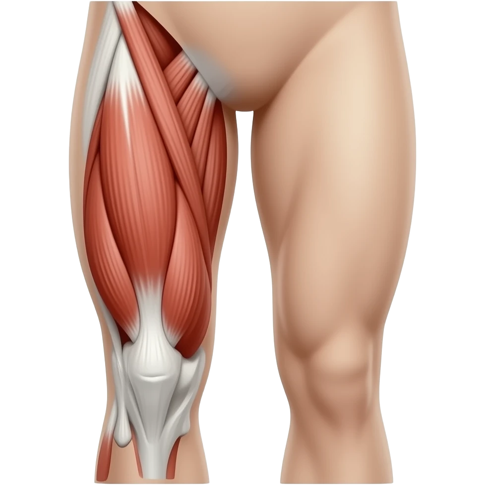 Leg day (muscle group close up) emoji