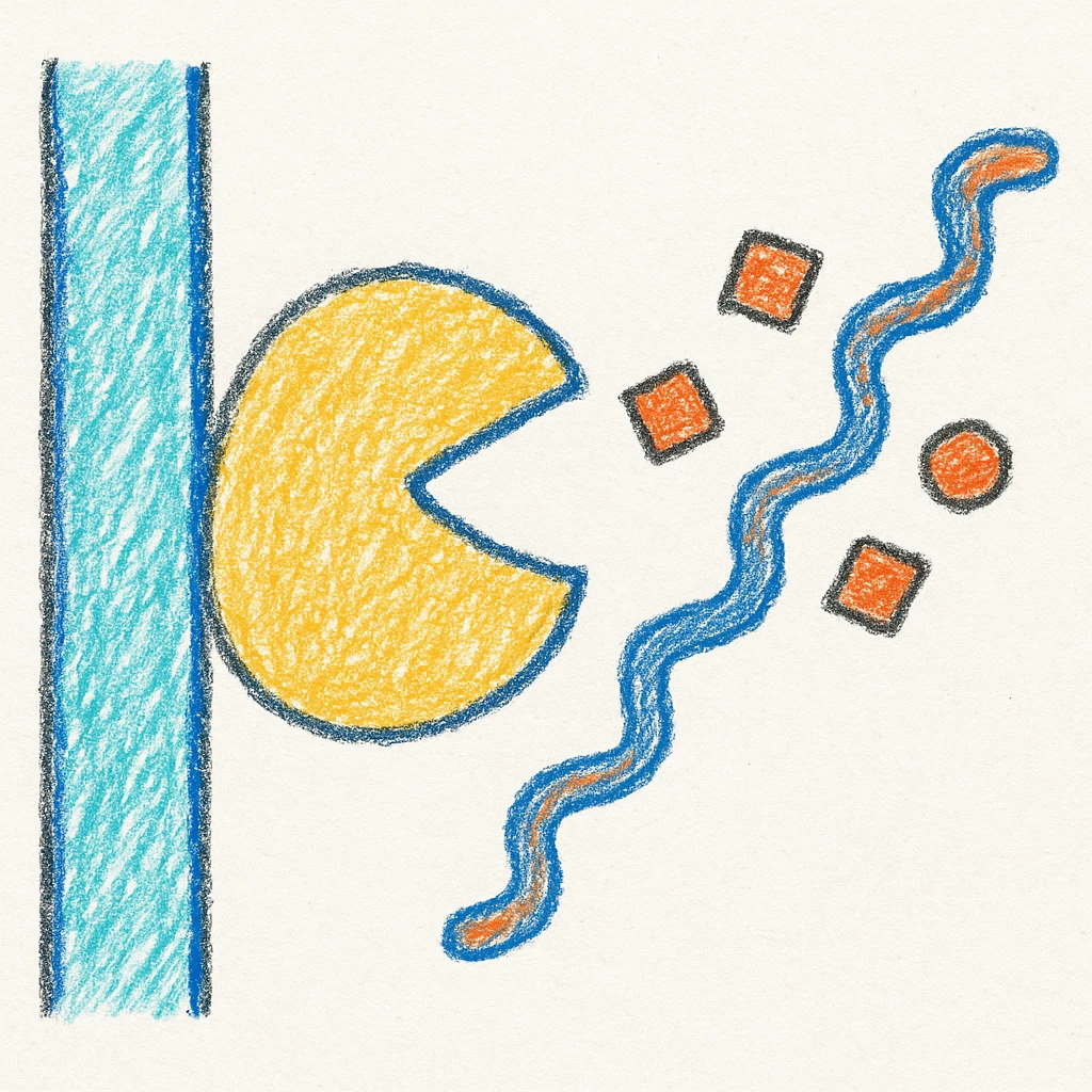 Ultra-detailed illustration of enzyme digestion: amylase breaking starch into sugars near a cell membrane. Clean white background, no text. Scientific but simple emoji