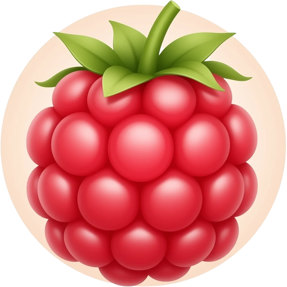 emoji framboesa emoji