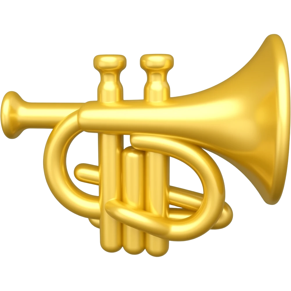toy trumpet emoji