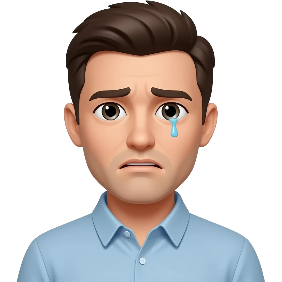 WORRIED emoji