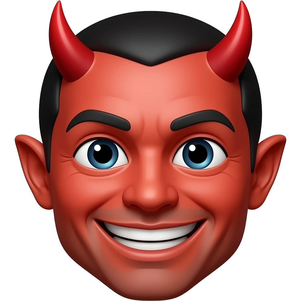 mix  😏 and 😈 emoji