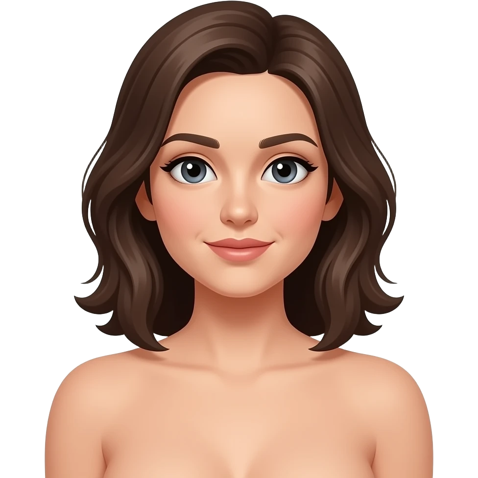 female body naked emoji