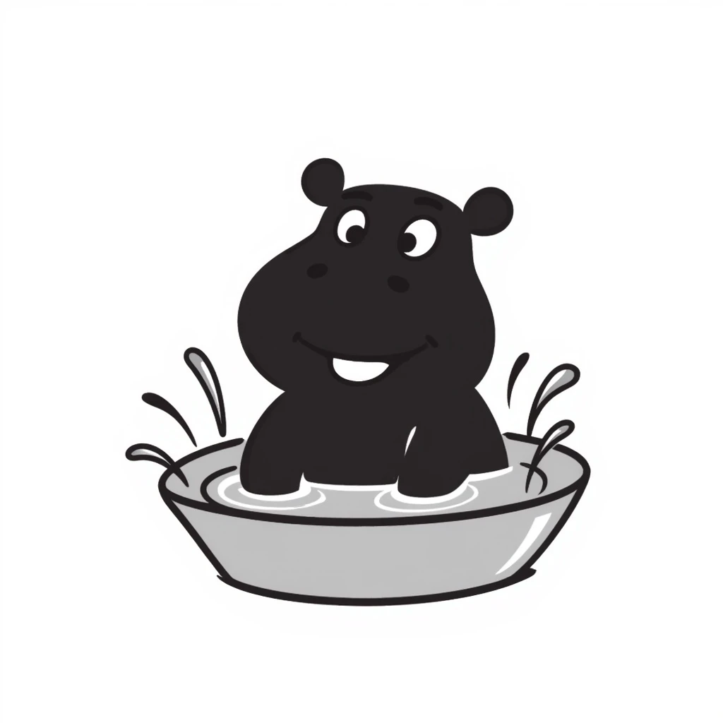Hippo emoji