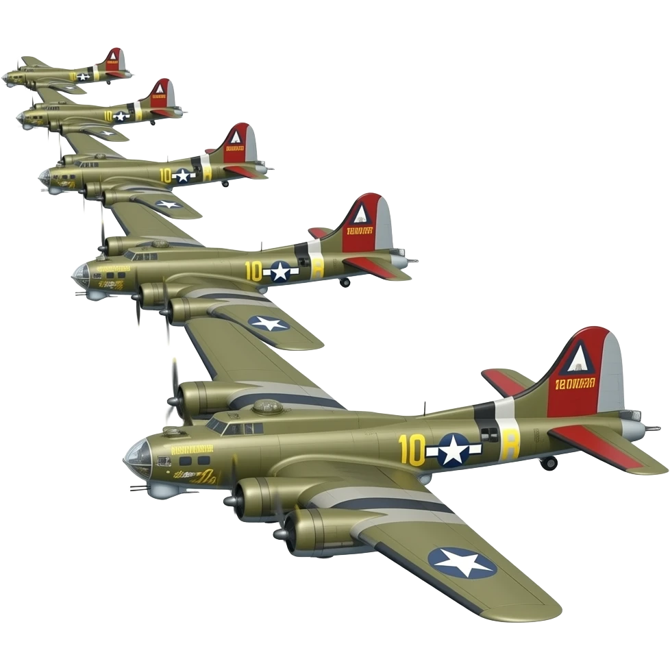 Ww2 100th group formation b17 emoji