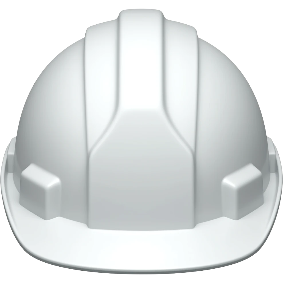 white hard hat emoji