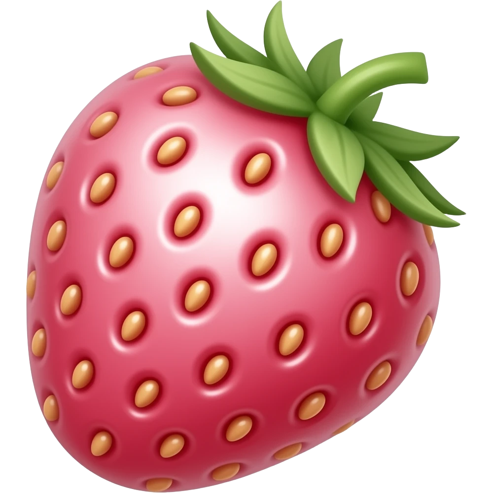 Baby Pinkish strawberry emoji