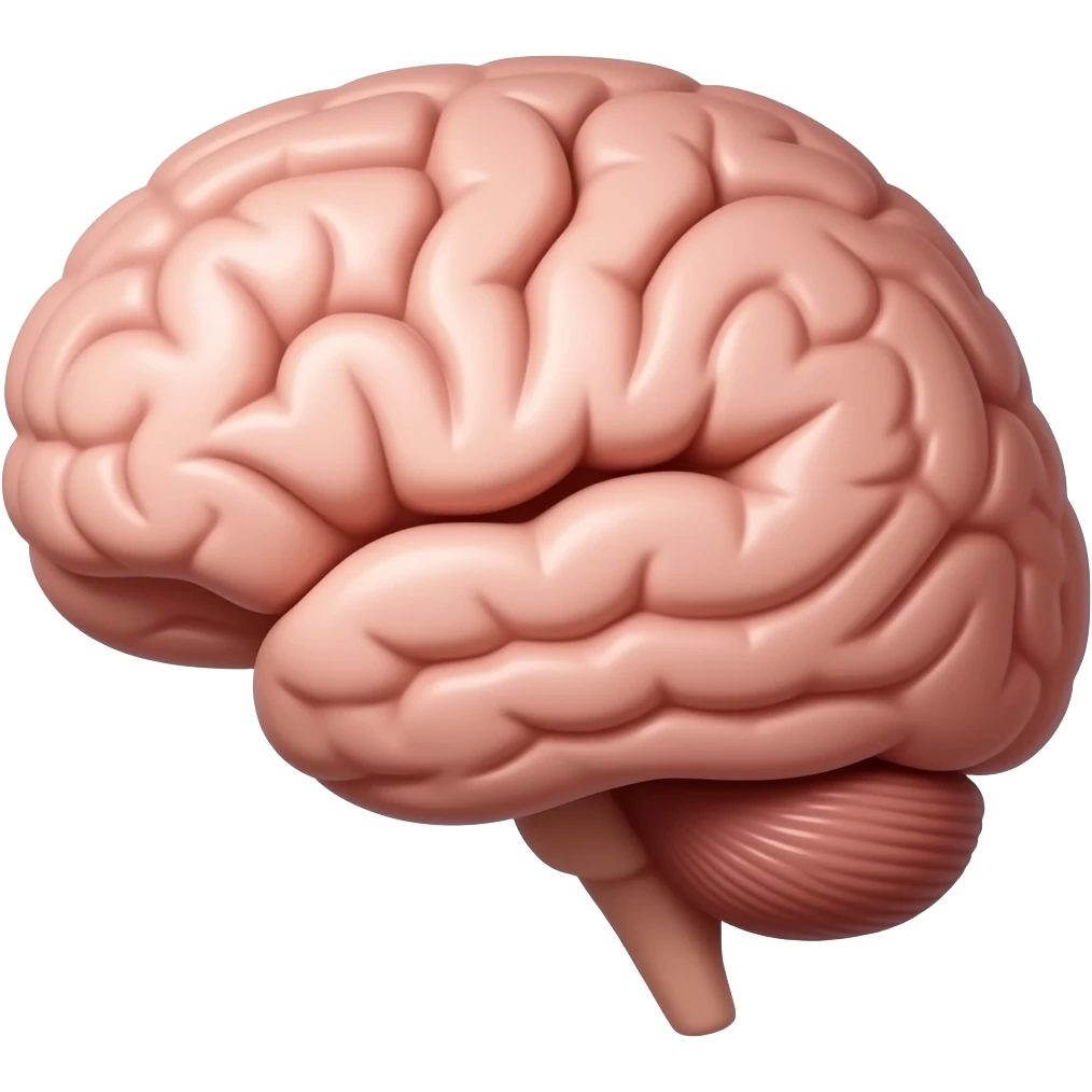 Créame un emoji de un cerebro emoji