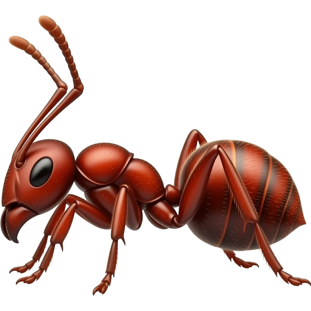 Make an Velvet red ant(Cow killer) make it on the side emoji