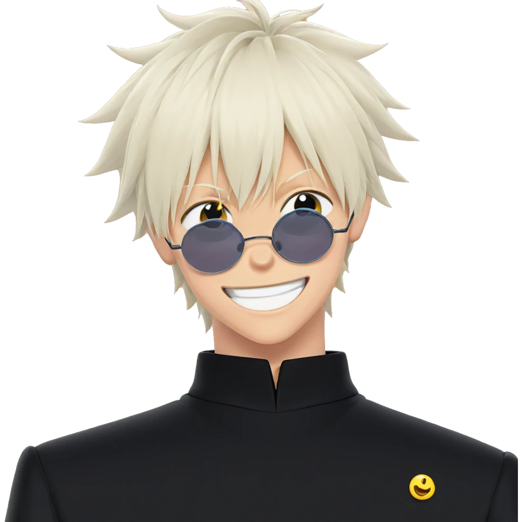 smiling boy in school uniform emoji