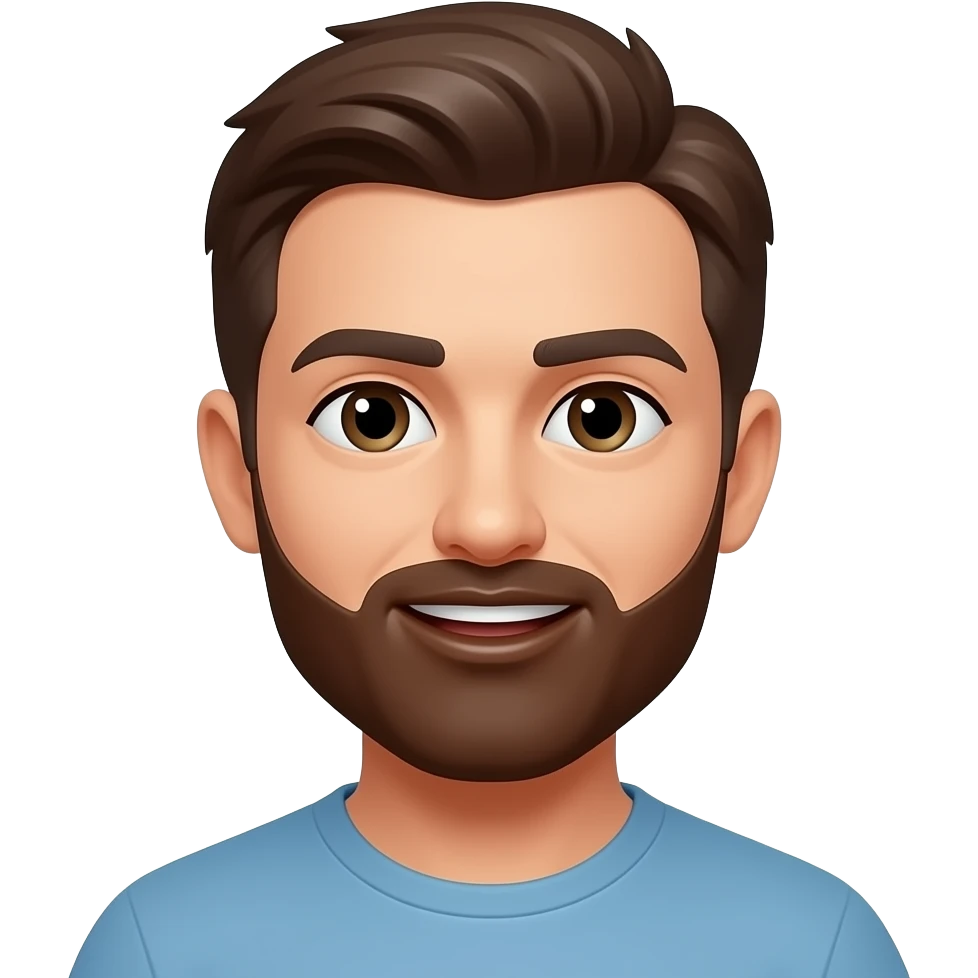 Chocolate on mouth emoji