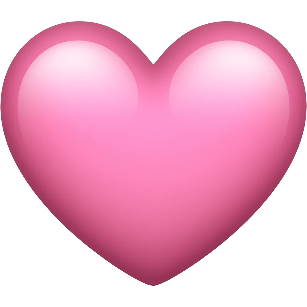 pink love emoji