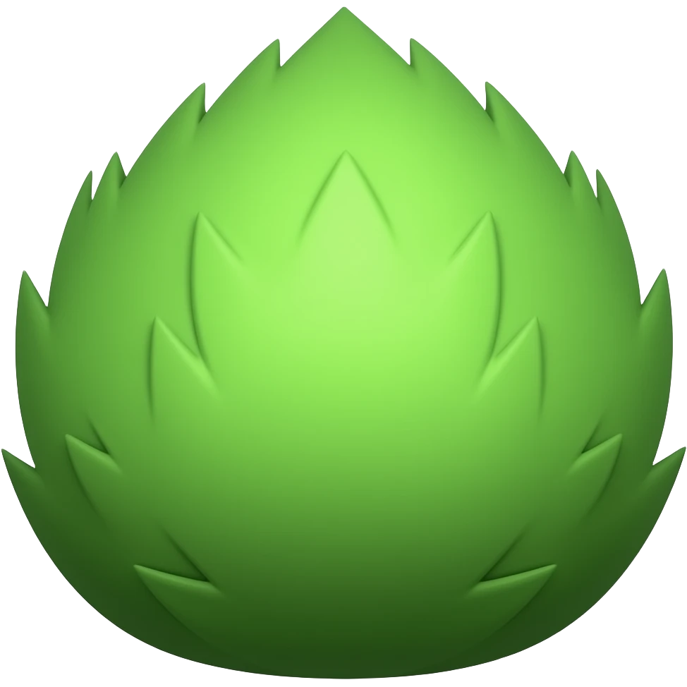 Green Rabbit tail emoji