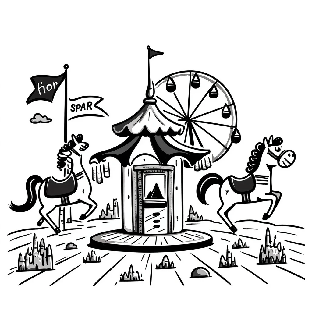 Creepy lunapark emoji