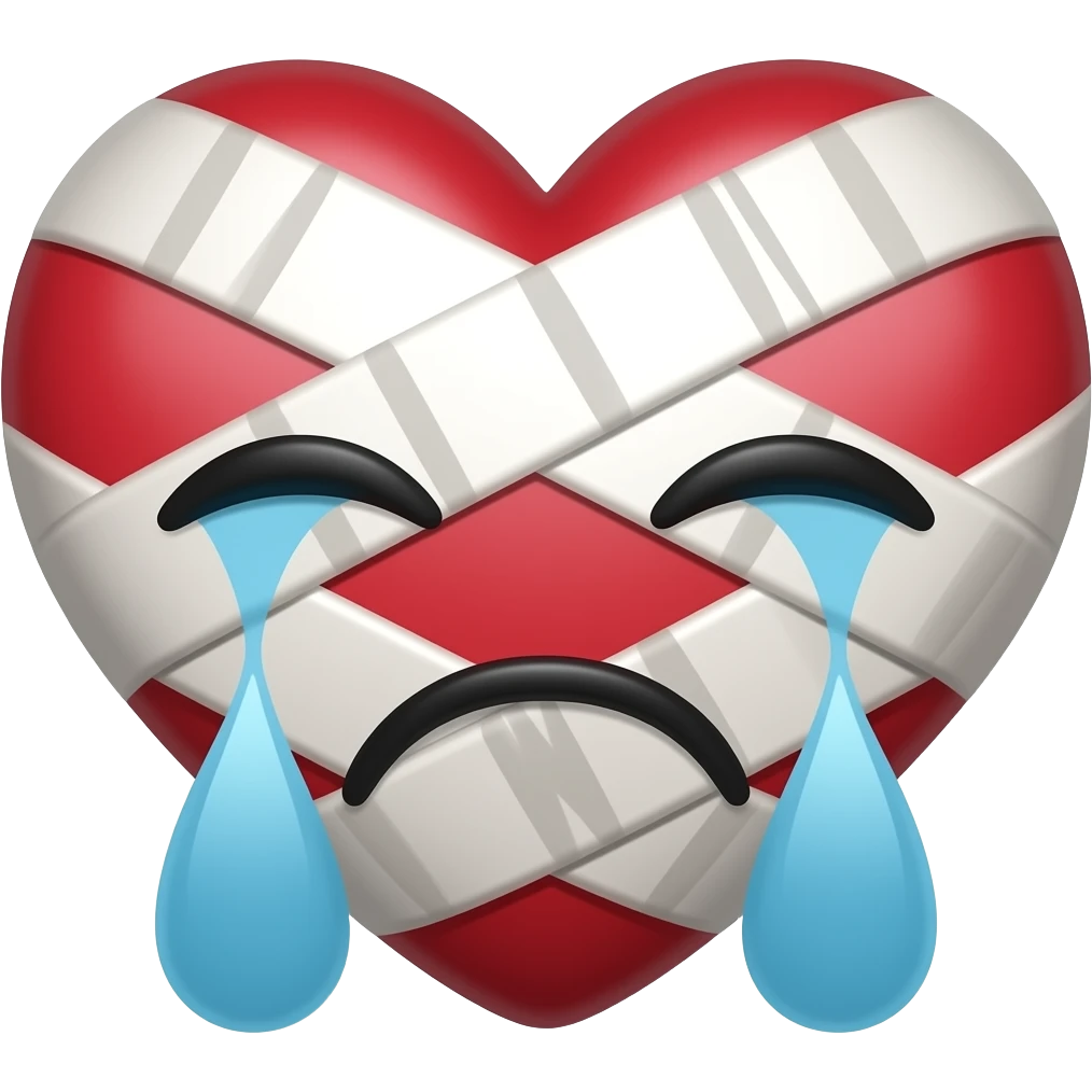 ❤️‍🩹🥹 emoji