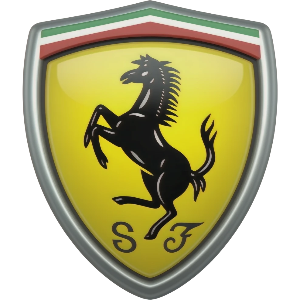 Ferrari af emblem emoji