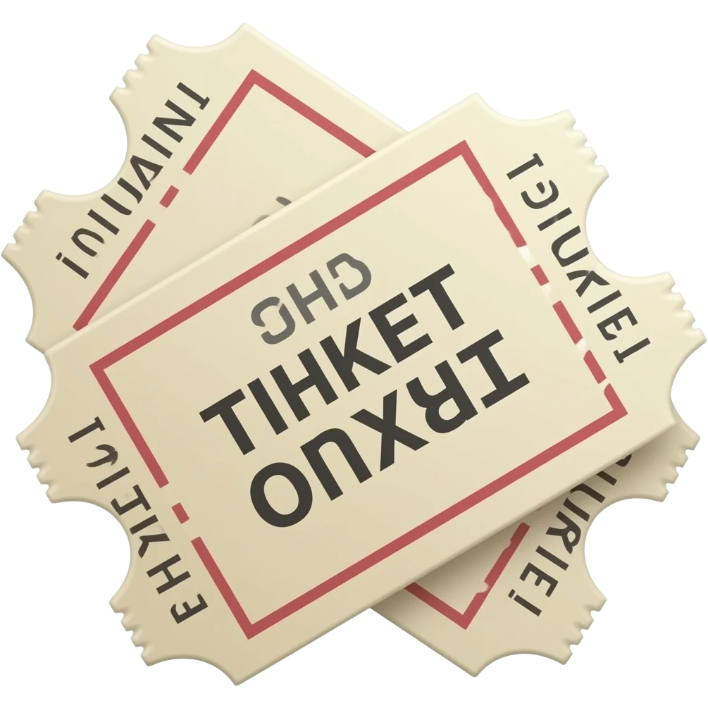 Ticket emoji