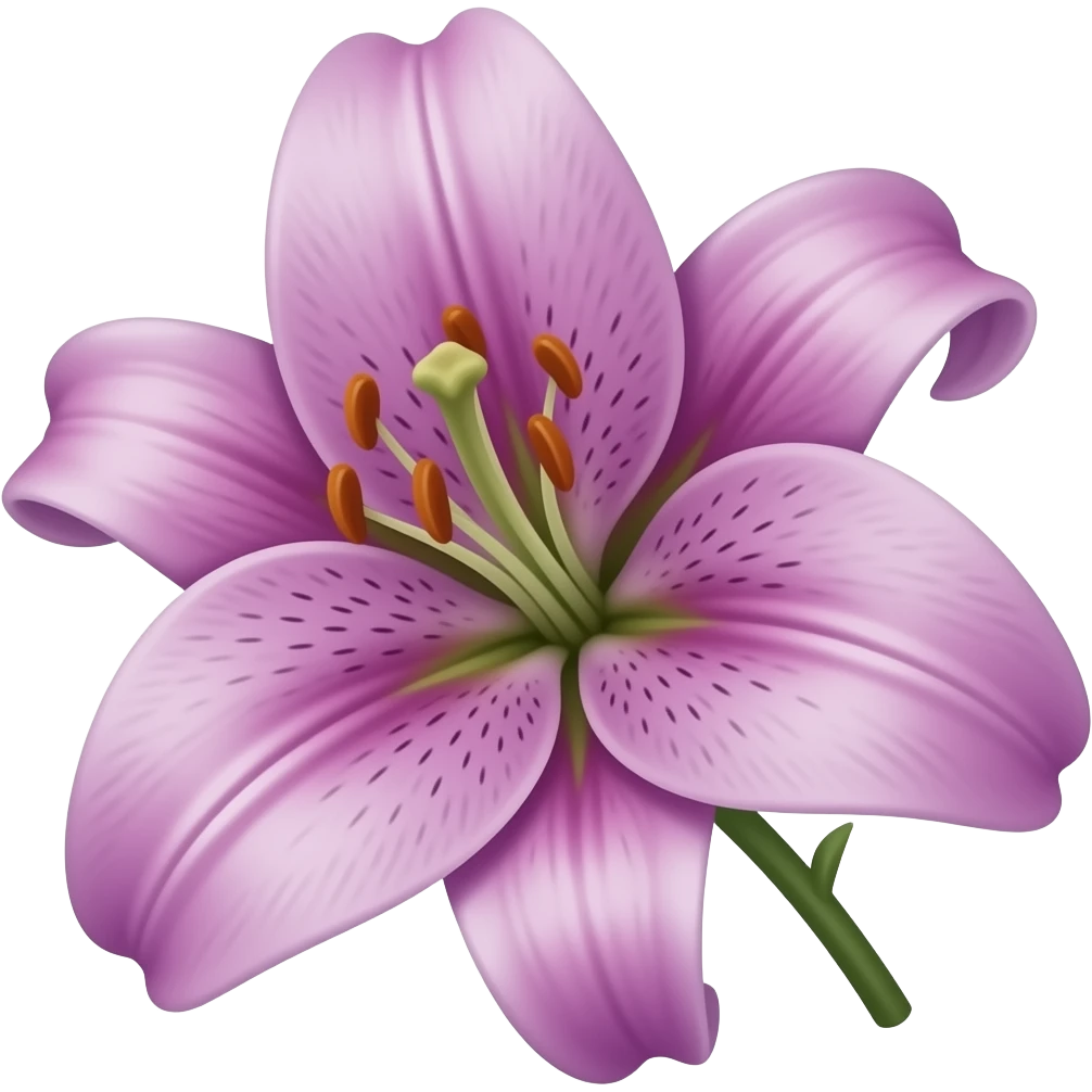 Lily-lilac-bell-flower-hybrid emoji
