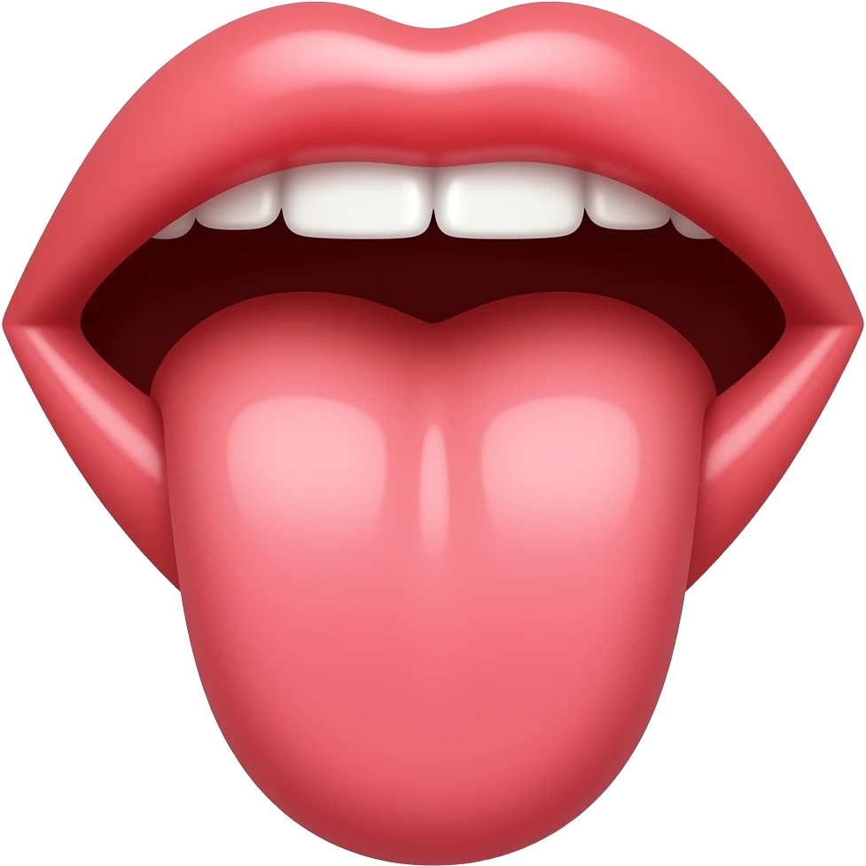 Tongue emoji