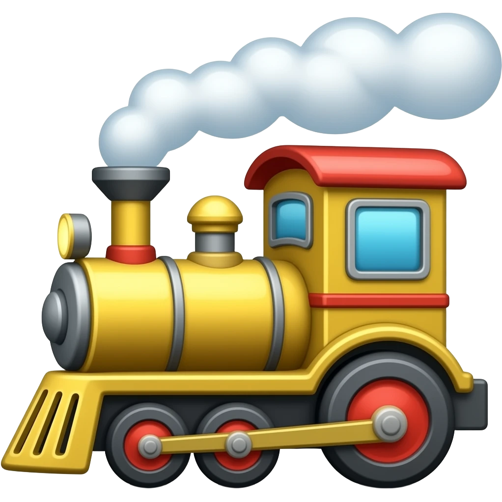 Doodle train emoji
