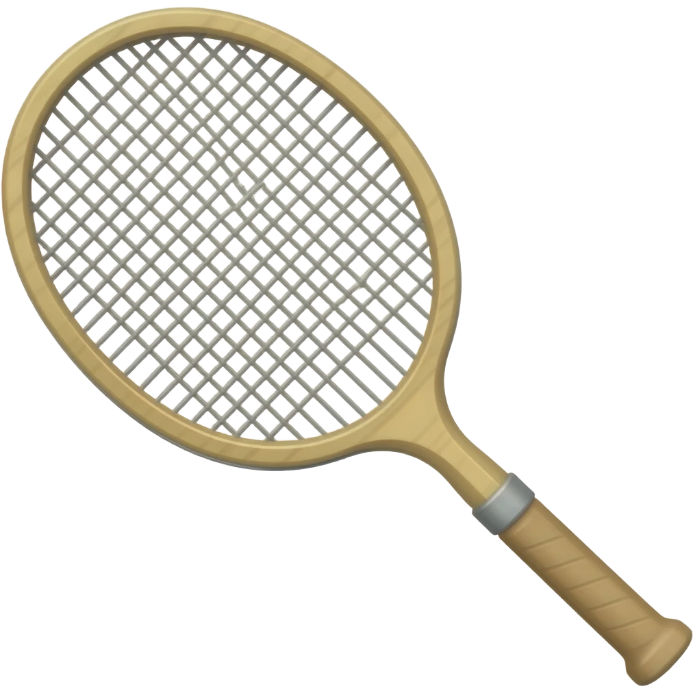 Thin Squash racket emoji